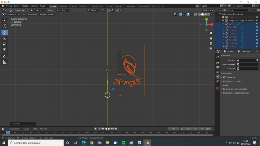 logo 3D de SVG a GCODE